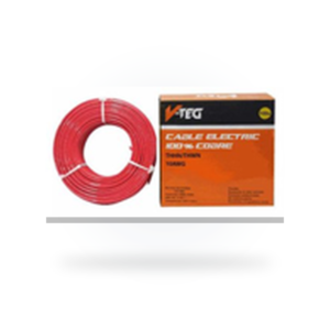 CABLE THHN 12AWG 100% COBRE ROJO