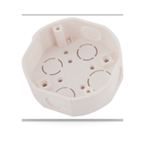 CAJETÍN PLAST OCTOGONAL BLANCO