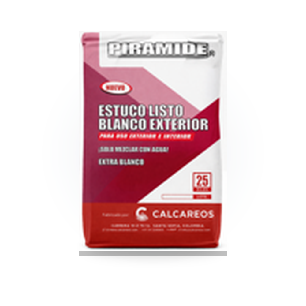 ESTUCO BLANCO EXTERIOR 25KG