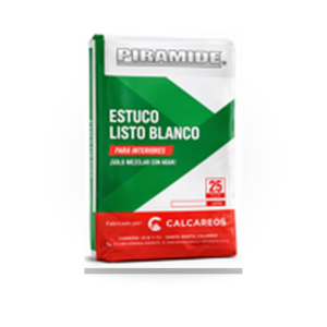 ESTUCO BLANCO INTERIOR 25KG